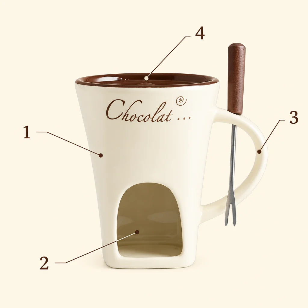 A clean construction diagram on a flat light background #FFF8ED, showing the exact beige ceramic min