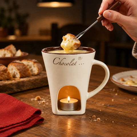[Scale AI] lifestyle, Ceramic Chocolate Cheese Ice Cream Hot Pot Mug