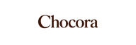 Create a clean typographic logo reading exactly “Chocora” and nothing else. Use an elegant, warm, so